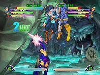 une photo d'Ã©cran de Marvel VS Capcom 2 sur Sega Dreamcast